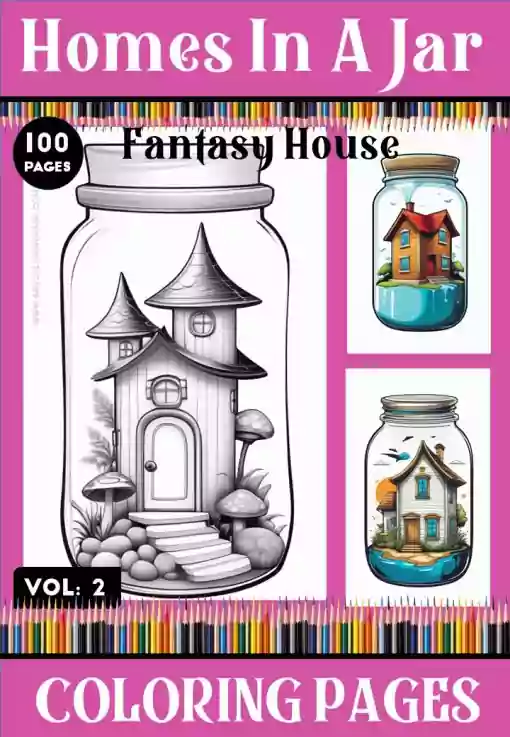 Explore Your Creativity with House Coloring Sheets Vol 2