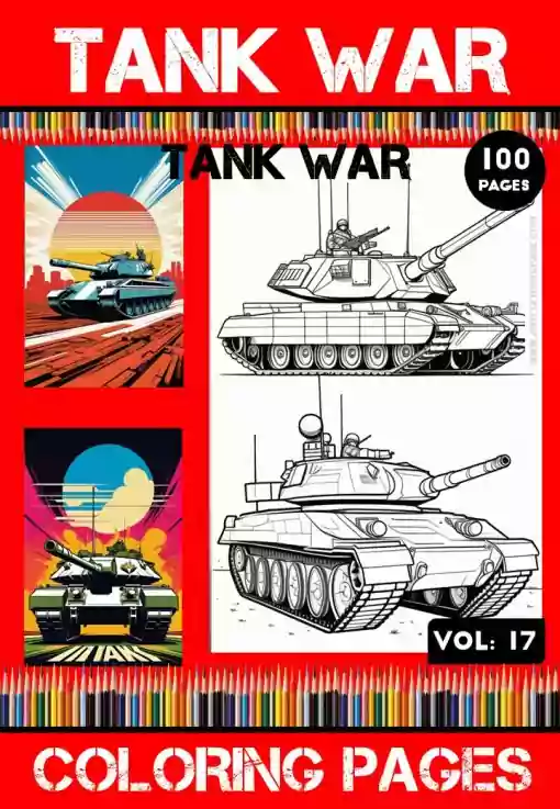 Dive into Adventure with Tank Coloring Sheet Vol 17