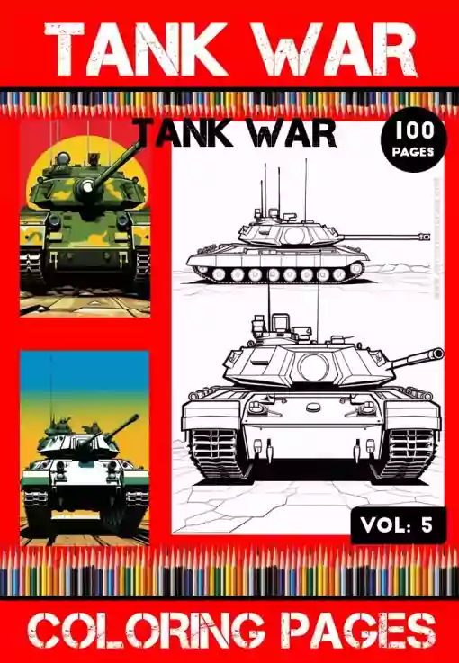 Explore Tank Coloring Printable Vol 5