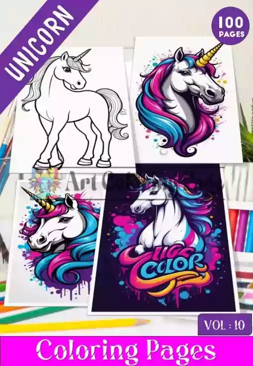 Unleash Your Inner Magic with Unicorn Coloring Sheet Collection!