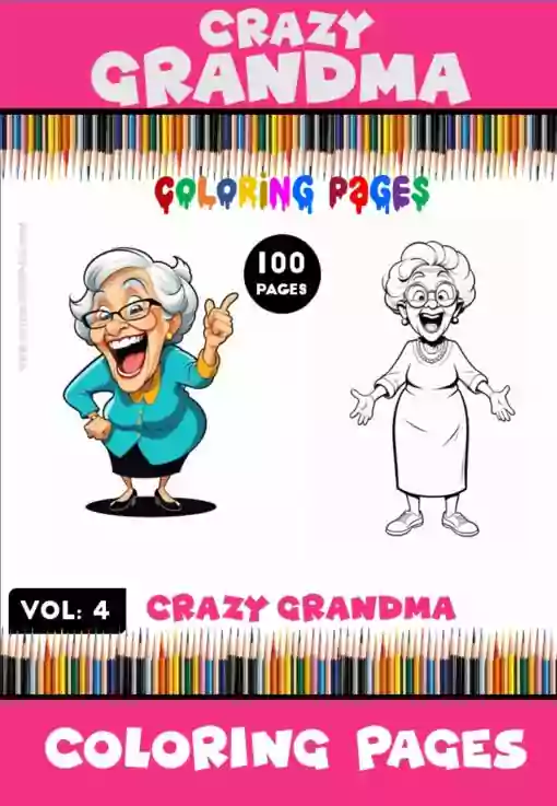 Dive into Elegance with Grandmother Coloring Pages Vol. 4!