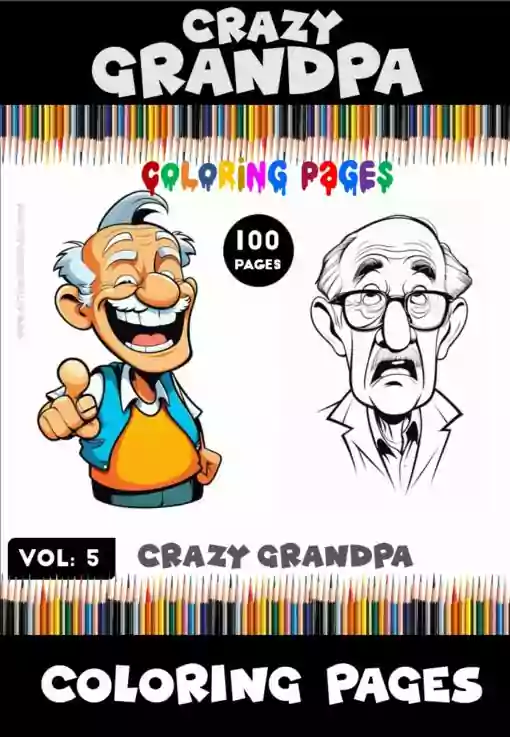 Embrace Timeless Moments with Grandfather Coloring Pages Vol. 5!