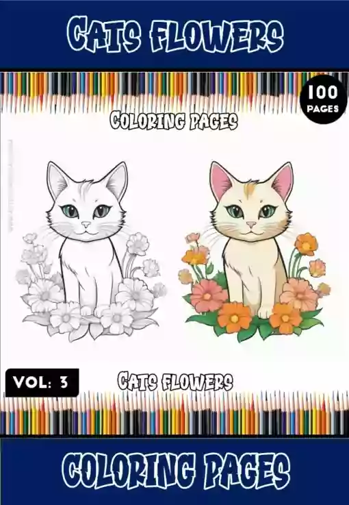 Explore Whiskered Wonders with Cats Coloring Sheets Vol. 3!