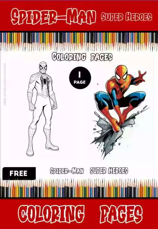 Swing into Action with Free Spider-Man Coloring Pages