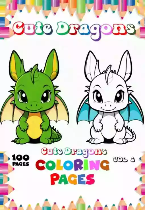 Discover Enchantment with Charming Dragon Illustrations Vol 2