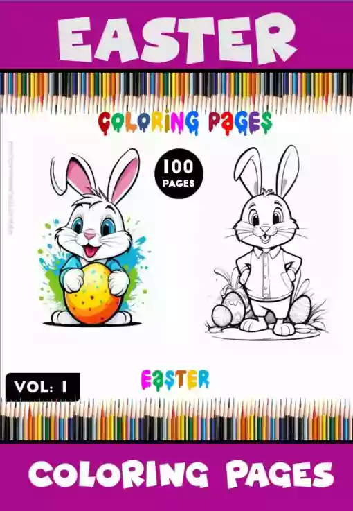 Unleash Creativity with Easter Bunny Coloring! Vol 1