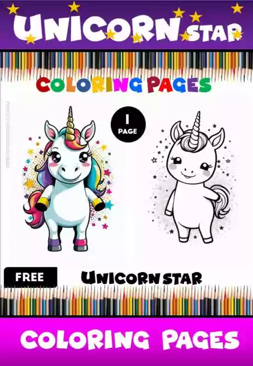 Discover the Magic of Free Unicorn Coloring Pages!