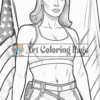 Soldiers Coloring Book for Adults Vol 5 | 200 Pages Printable Army Coloring image2