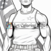 Soldiers Coloring Book for Adults Vol 9 | 200 Pages Printable Army Coloring image1