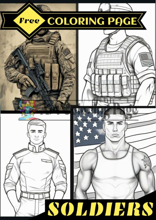 Soldier Inside Cave Coloring Page Free PDF Adventure for All Ages