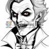 Vampire Coloring Pages - Vampire Coloring Sheet - Vampire Coloring Vol 5_img12