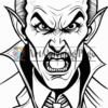 Vampire Coloring Pages - Vampire Coloring Sheet - Vampire Coloring Vol 2 img14