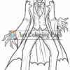 Vampire Coloring Pages - Vampire Coloring Sheet - Vampire Coloring Vol 2 img13
