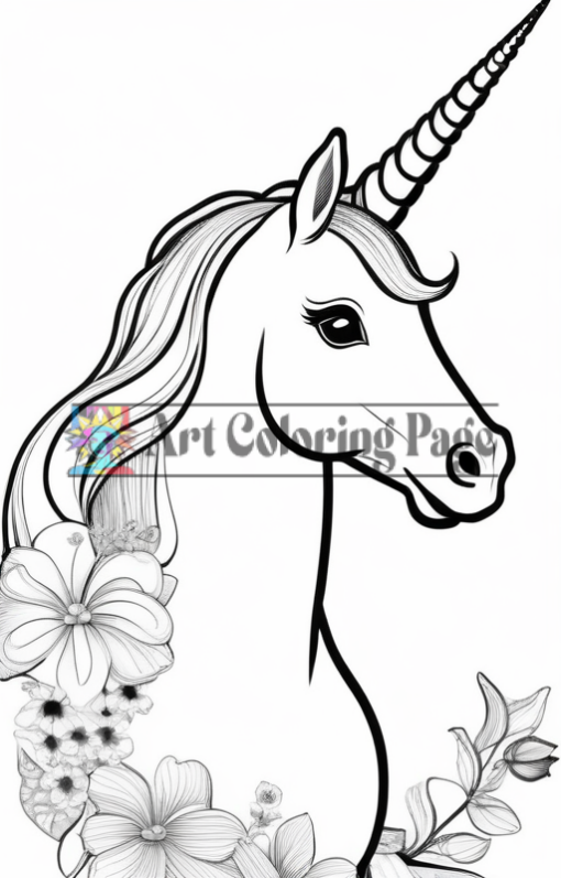 Unicorn Coloring Pages - Unicorn Coloring Sheet - Unicorn Coloring Vol ima3