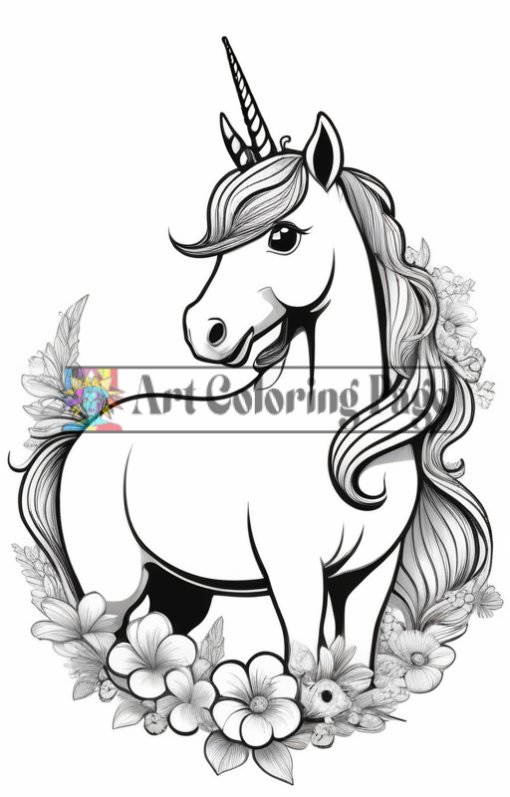 Unicorn Coloring Pages - Unicorn Coloring Sheet - Unicorn Coloring Vol ima2