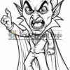 Vampire Coloring Pages - Vampire Coloring Sheet - Vampire Coloring Vol 12_image1143