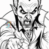 Vampire Coloring Pages - Vampire Coloring Sheet - Vampire Coloring Vol 18_img113
