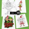 Bring Holiday Magic Home with Coloring Pages of Christmas Elves VOL 4