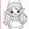 Christmas Elves coloring pages - Christmas Elves coloring sheet - artcoloringpage.com -01942-2193526642