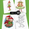 Unleash Your Inner Artist with Elves Coloring Pages Images VOL 8