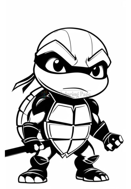 Ninja Turtles Coloring Pages for Kids Coloring Activity for Kids Vol 14xxx