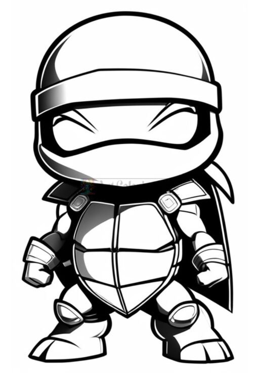 Ninja Turtles Coloring Pages for Kids Coloring Activity for Kids Vol 14www