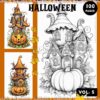 Transform Your Creativity with Pumpkin Coloring Pages VOL 5