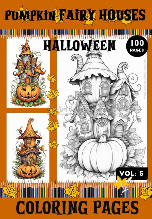 Transform Your Creativity with Pumpkin Coloring Pages VOL 5