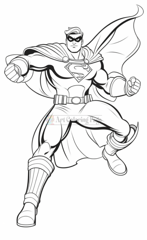 Heroes Coloring Pages Vol 12 | Super Heroes Coloring Sheets 100 Pages - Image 2