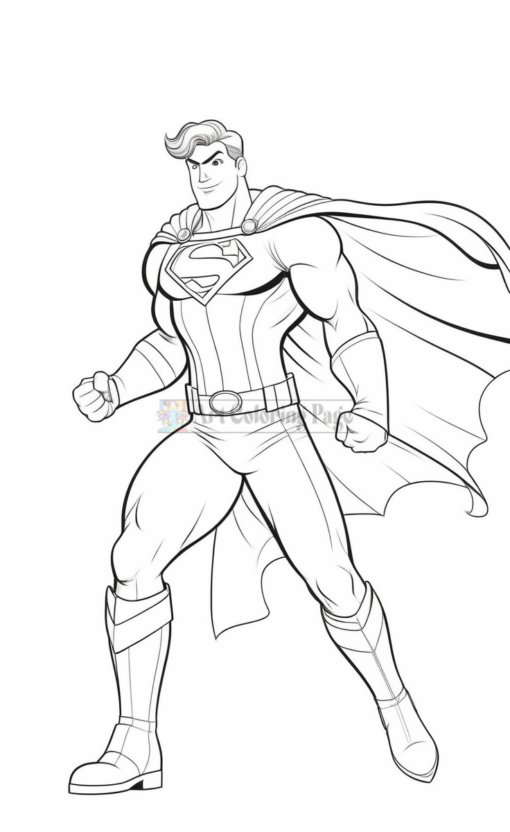 Heroes Coloring Pages Vol 13 | Super Heroes Coloring Sheets 100 Pages - Image 2