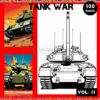 Tank Coloring Sheet - 100 Pages of Fun Vol 11 | Tank Coloring Pages