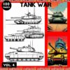 Dive into Tank Coloring PDF Vol 4