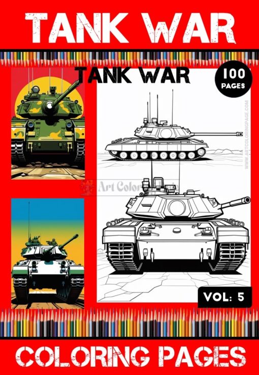 Explore Tank Coloring Printable Vol 5