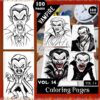 Vampire Colors VOL 14 – 100 Pages of Magical, Adorable Designs for All Ages
