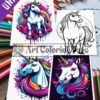 Explore a Spectrum of Magic with Unicorn Colors VOL 2!