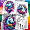Unleash Your Imagination with Unicorn Coloring VOL 6!