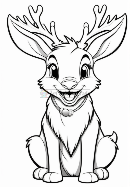 Holiday Entertainment : Christmas Animals Coloring Pages for Kids - Print and Share the Joy!