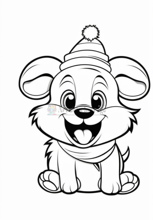 Holiday Entertainment : Christmas Animals Coloring Pages for Kids - Print and Share the Joy!