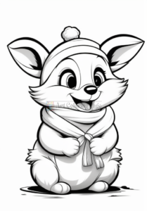 Holiday Fun for Little Ones: Christmas Animals to Color - Download and Share the Magic!--nbvh6587nnb--
