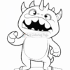 Unleash Your Imagination with Printable Monster Coloring Pages Vol. 1!