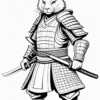 Unleash Your Inner Warrior with Samurai Coloring Pages Vol. 1!