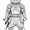 Unleash Your Inner Warrior with Samurai Coloring Pages Vol. 1!