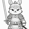 Discover the world of samurai with samurai coloring pages Vol. 3!