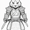 Discover the world of samurai with samurai coloring pages Vol. 3!