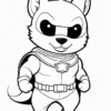 Animals Heroes Coloring Pages Vol 4: 100 Instant PDF Marvels!