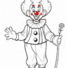 Immerse Yourself in Delight with Cute Clowns Coloring Pages Vol. 7!