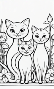 Blossom in Feline Beauty with Cats & Flowers Pictures Vol. 4!