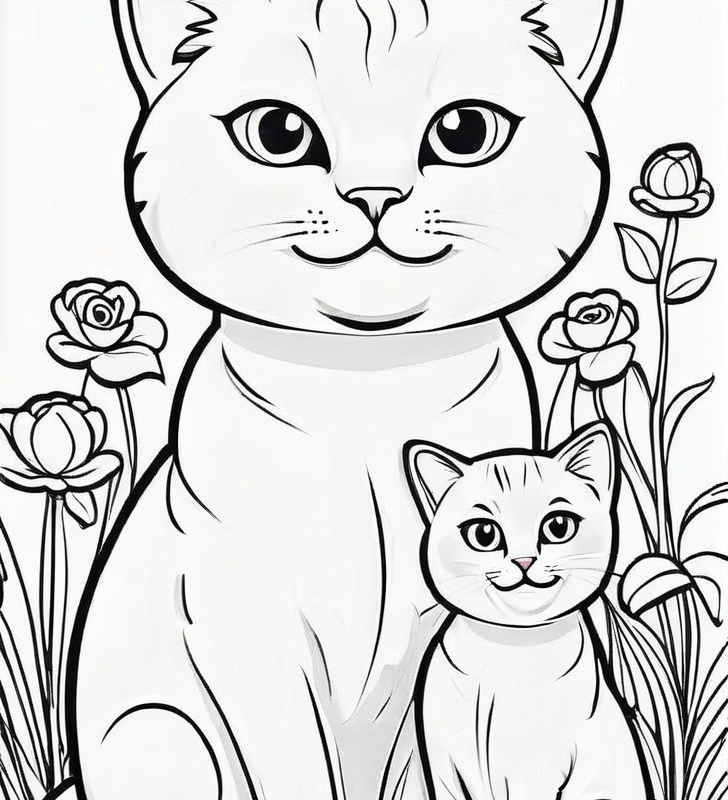 Cats Coloring Pages Collection: Purr-fect Adventures Await