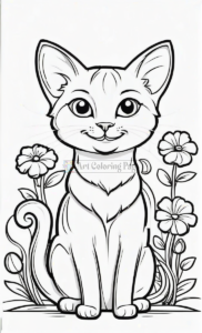 Immerse Yourself in Feline Florals with Flowers and Cats Pictures Vol. 5!