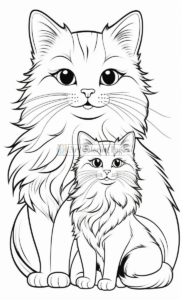 Embark on a Hilarious Adventure with Funny Cats & Flowers Coloring Vol. 8!